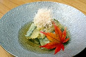 Kelp with herring roe (sushi type)