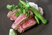 Grilled sirloin steak