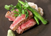 地鶏の刺身5点盛り