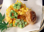 季節野菜の彩りサラダ