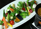 彩り野菜のバーニャカウダ